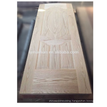 Solid lumber door board skin moulded door skin Chinese Factory